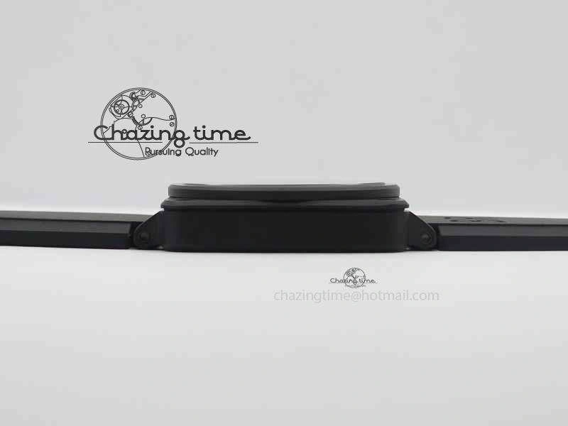 BR 03-92 DLC Black Dial GIGN 42.5mm on Rubber Strap MIYOTA 9015 V2