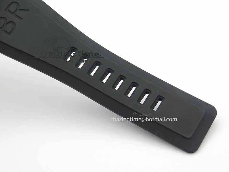 BR 03-92 DLC Black Dial GIGN 42.5mm on Rubber Strap MIYOTA 9015 V2