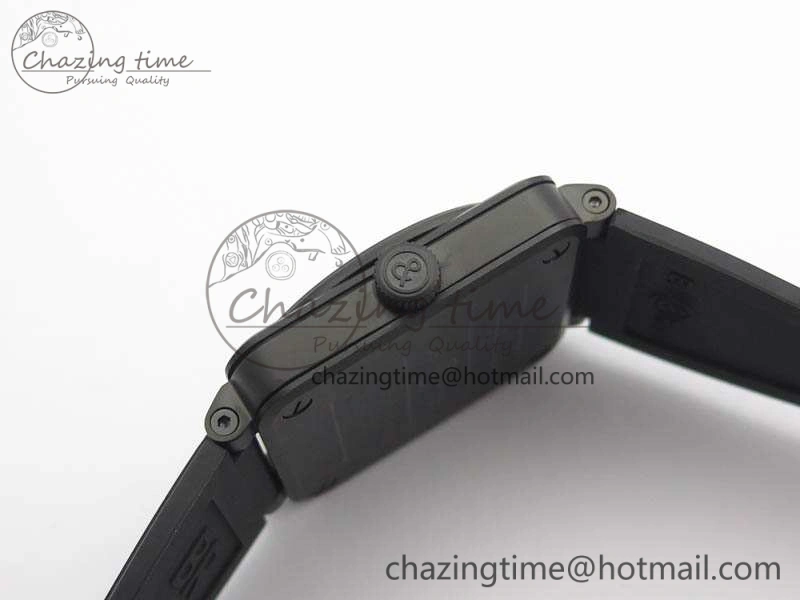 BR 03-92 DLC Camouflage Dial 42.5mm On Rubber Strap MIYOTA 9015 V3