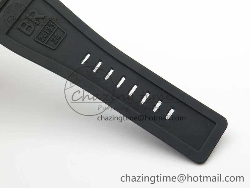 BR 03-92 DLC Case V3 Gray Dial 42.5mm On Rubber Strap MIYOTA 9015