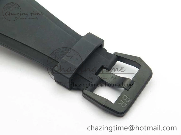 BR 03-92 DLC Case V3 Gray Dial 42.5mm On Rubber Strap MIYOTA 9015