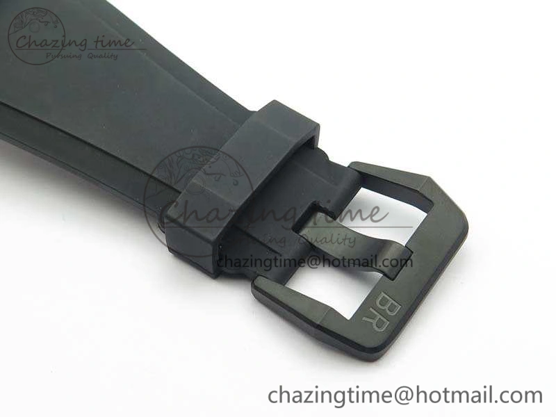 BR 03-92 DLC Case V3 Gray Dial 42.5mm On Rubber Strap MIYOTA 9015