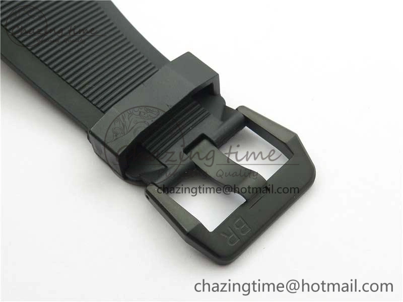 BR 03-92 Diver PVD White Dial on Rubber Strap MIYOTA 9015 (Free Nylon Strap)