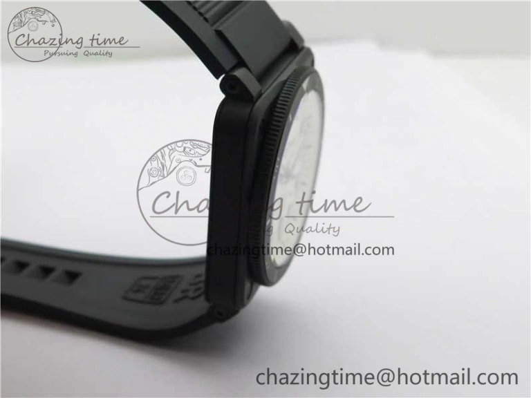 BR 03-92 Diver PVD White Dial on Rubber Strap MIYOTA 9015 (Free Nylon Strap)