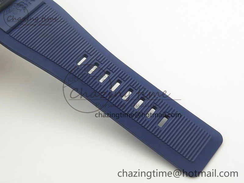 BR 03-92 Diver SS OXF 1:1 Best Edition Blue Dial on Rubber Strap MIYOTA 9015 (Free Leather)