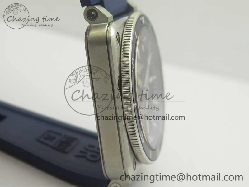 BR 03-92 Diver SS OXF 1:1 Best Edition Blue Dial on Rubber Strap MIYOTA 9015 (Free Leather)