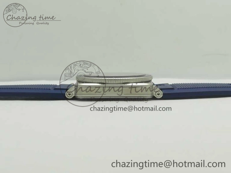 BR 03-92 Diver SS OXF 1:1 Best Edition Blue Dial on Rubber Strap MIYOTA 9015 (Free Leather)