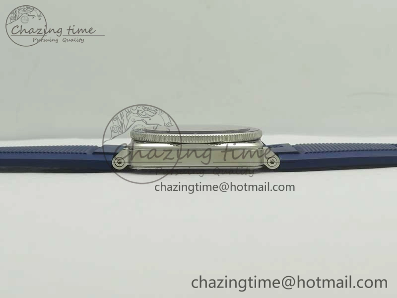 BR 03-92 Diver SS OXF 1:1 Best Edition Blue Dial on Rubber Strap MIYOTA 9015 (Free Leather)