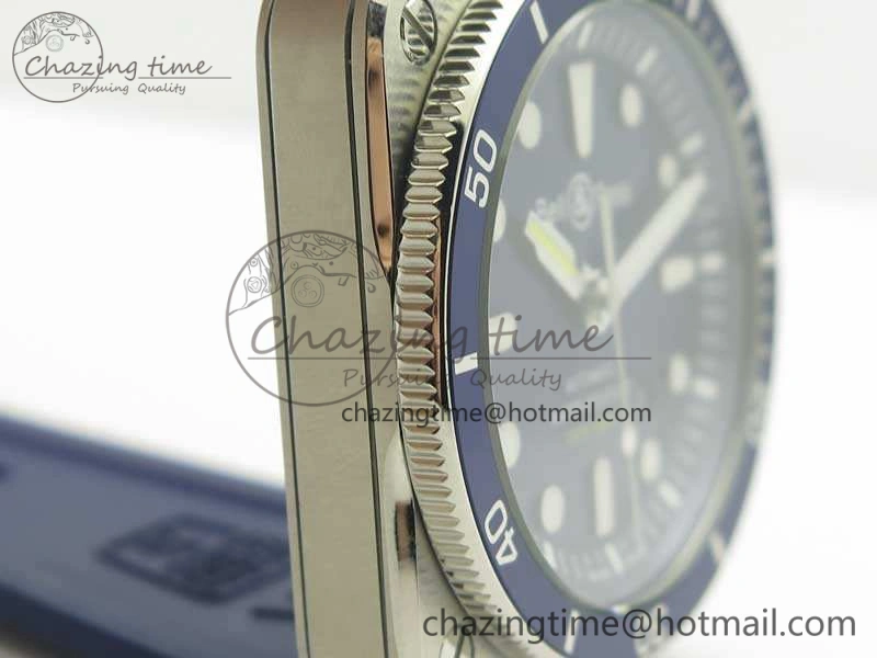 BR 03-92 Diver SS RDF 1:1 Best Edition Blue Dial On Rubber Strap MIYOTA9015 (Free Nylon Strap)