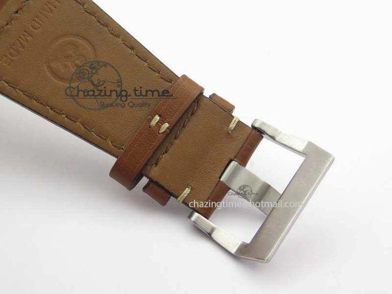 BR 03-92 Golden Heritage SS Black Dial On Brown Leather Strap MIYOTA 9015