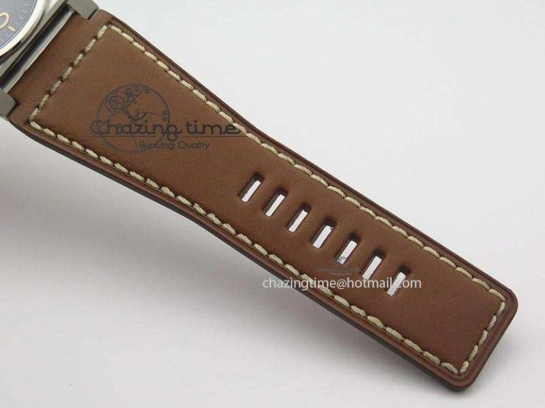 BR 03-92 Golden Heritage SS ZF 1:1 Best Edition On Brown Leather Strap MIYOTA 9015