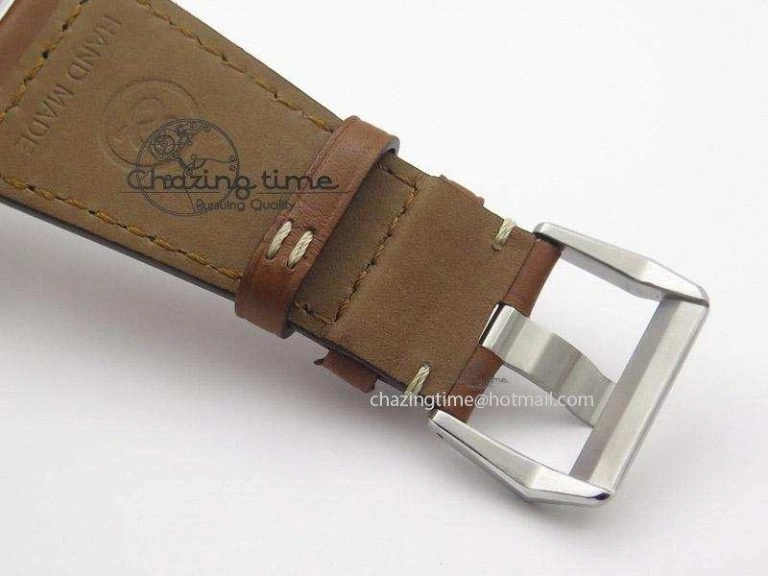 BR 03-92 Golden Heritage SS ZF 1:1 Best Edition On Brown Leather Strap MIYOTA 9015
