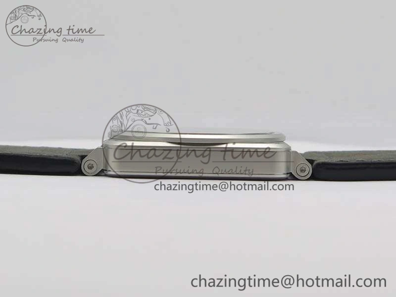 BR 03-92 Horolum Satin Polished Steel Gray Dial On Leather Strap MIYOTA 9015 (Free Nylon Strap) V2