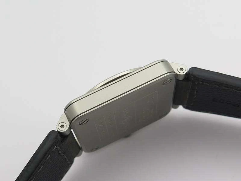 BR 03-92 Horolum Satin-Polished Steel Gray Dial On Leather Strap MIYOTA 9015 (Free Nylon Strap)