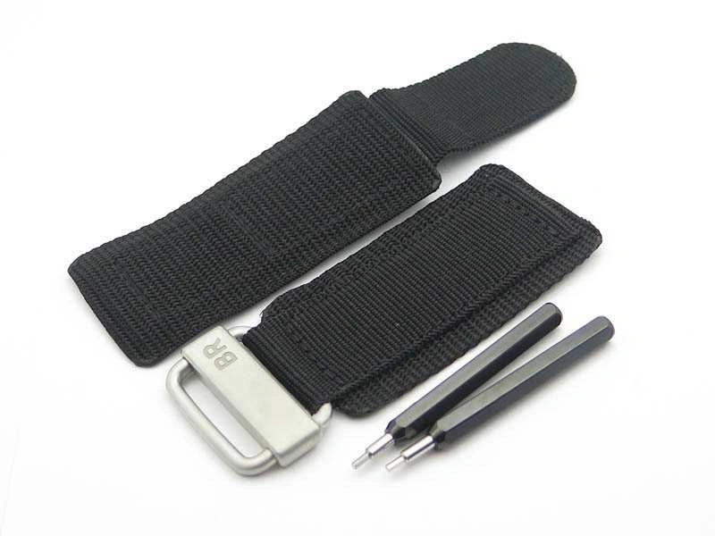 BR 03-92 Horolum Satin-Polished Steel Gray Dial On Leather Strap MIYOTA 9015 (Free Nylon Strap)