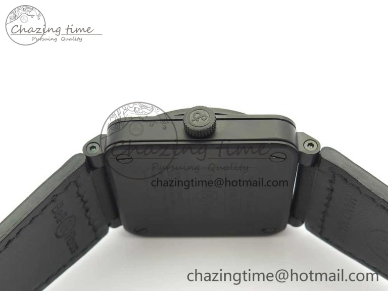BR 03-92 PVD 1:1 Best Edition Black Apes Dial on Black Rubber Strap MIYOTA 9015 V3