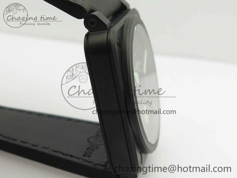 BR 03-92 PVD 1:1 Best Edition Black Apes Dial on Black Rubber Strap MIYOTA 9015 V3