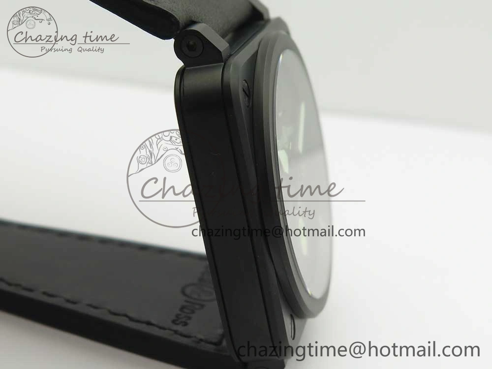 BR 03-92 PVD 1:1 Best Edition Black Apes Dial on Black Rubber Strap MIYOTA 9015 V3