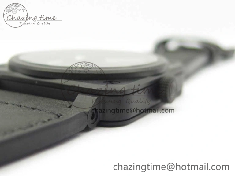 BR 03-92 PVD 1:1 Best Edition Black Apes Dial on Black Rubber Strap MIYOTA 9015 V3