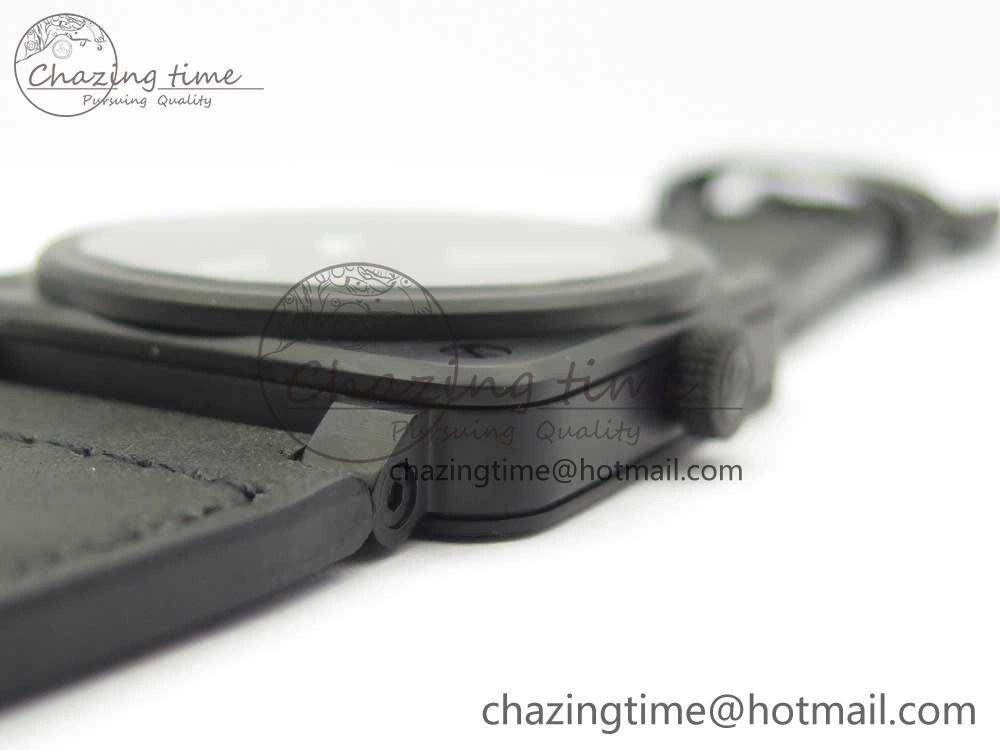 BR 03-92 PVD 1:1 Best Edition Black Apes Dial on Black Rubber Strap MIYOTA 9015 V3