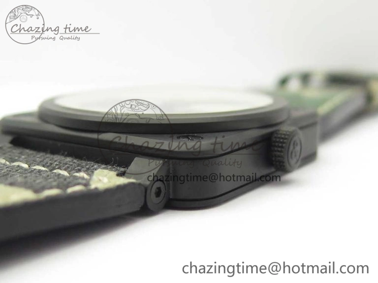 BR 03-92 PVD 1:1 Best Edition Camouflage Apes Dial on Camouflage Nylon Strap MIYOTA 9015 V3