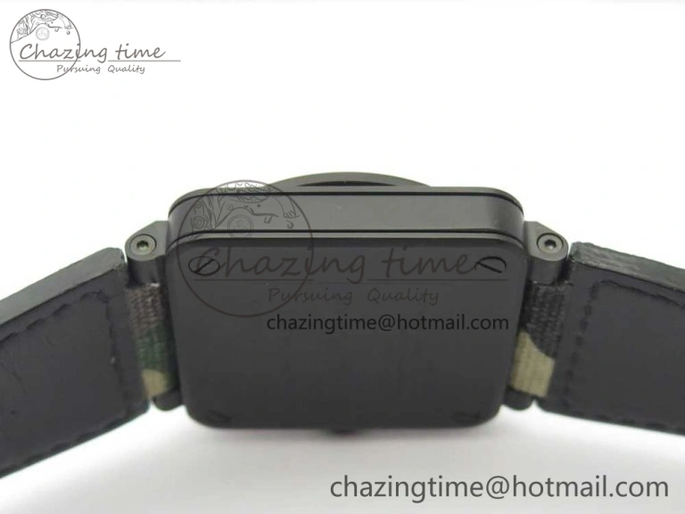 BR 03-92 PVD 1:1 Best Edition Camouflage Apes Dial on Camouflage Nylon Strap MIYOTA 9015 V3