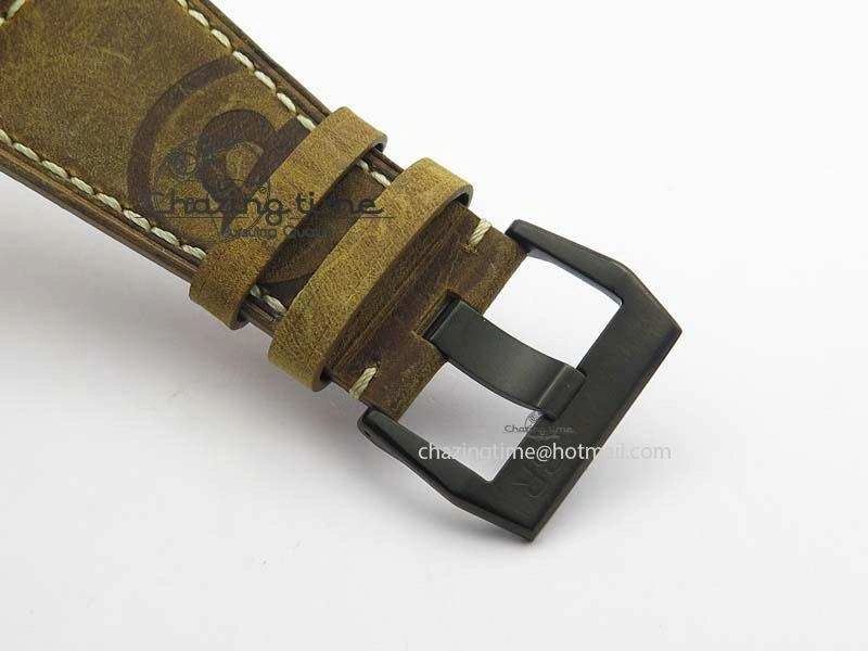 BR 03-92 PVD Case Black Dial 42.5mm On Leather Strap MIYOTA 9015 V2