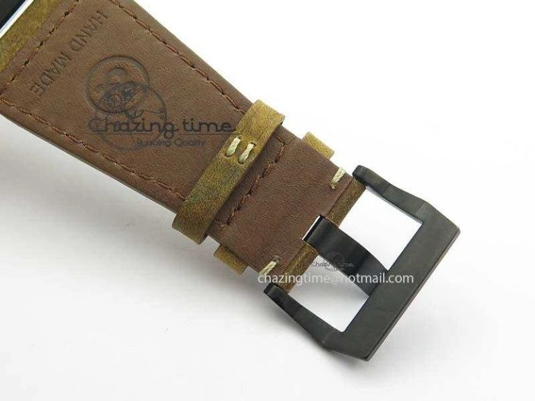BR 03-92 PVD Case Black Dial 42.5mm On Leather Strap MIYOTA 9015 V2