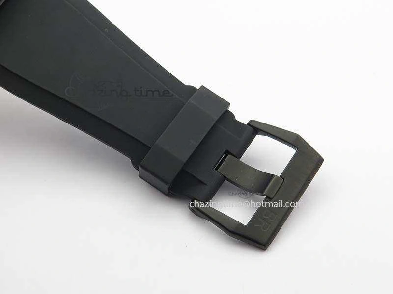 BR 03-92 PVD Case Black Dial Orange Sec Hand 42.5mm On Rubber Strap MIYOTA 9015 V2