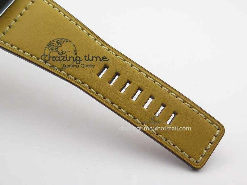 BR 03-92 PVD Case Cream Dial 42.5mm On Leather Strap MIYOTA 9015 V2