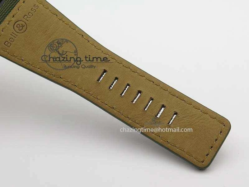 BR 03-92 PVD Case V2 42.5mm Green Dial On Canvas Strap MIYOTA 9015