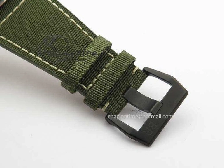 BR 03-92 PVD Case V2 42.5mm Green Dial On Canvas Strap MIYOTA 9015