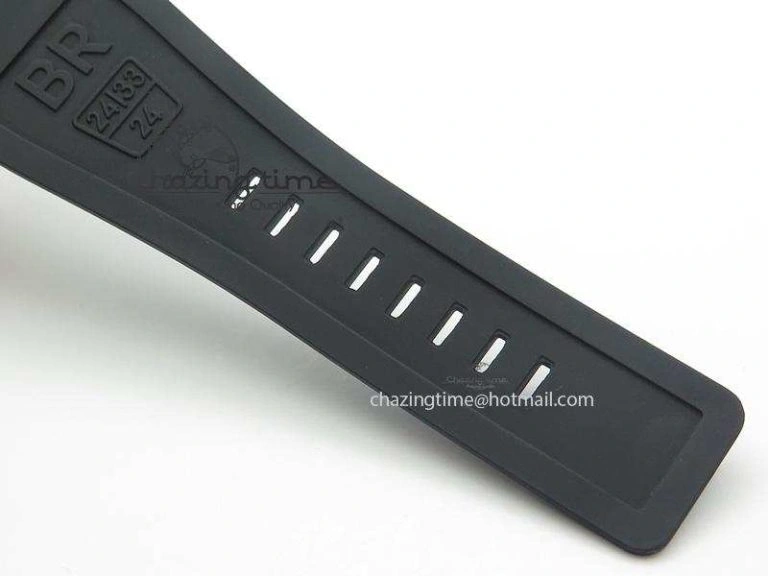 BR 03-92 PVD Desert Type 42 mm On Black Rubber Strap MIYOTA 9015