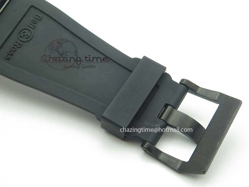BR 03-92 PVD Desert Type 42 mm On Black Rubber Strap MIYOTA 9015