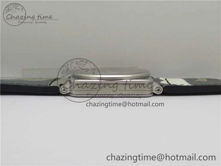 BR 03-92 SS 1:1 Best Edition Gray Camouflage Apes Dial on Camouflage Strap MIYOTA 9015 V3