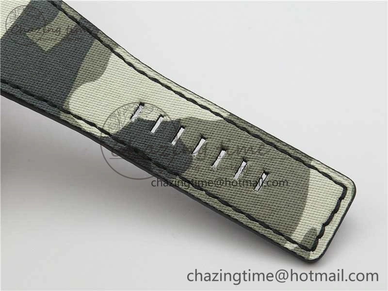 BR 03-92 SS 1:1 Best Edition Gray Camouflage Apes Dial on Camouflage Strap MIYOTA 9015 V3