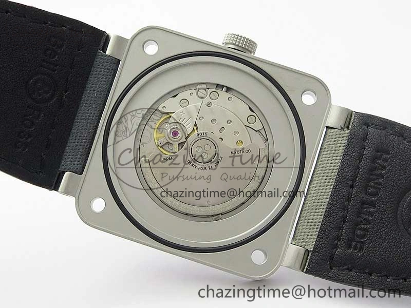 BR 03-92 SS 1:1 Best Edition Gray Camouflage Apes Dial on Camouflage Strap MIYOTA 9015 V3