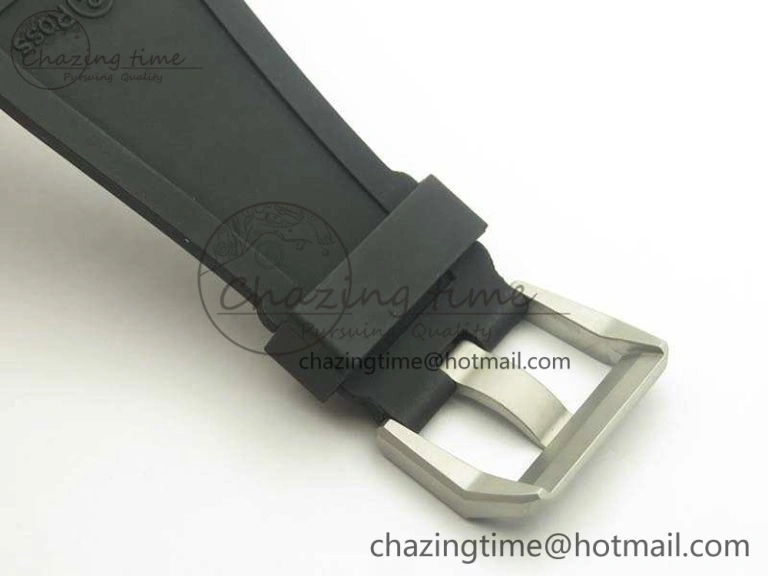 BR 03-92 SS 42.5mm Cream Dial On Rubber Strap MIYOTA9015 V3