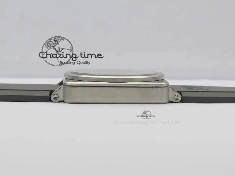 BR 03-92 SS 42MM Gray Dial On Gray Rubber Strap MIYOTA 9015