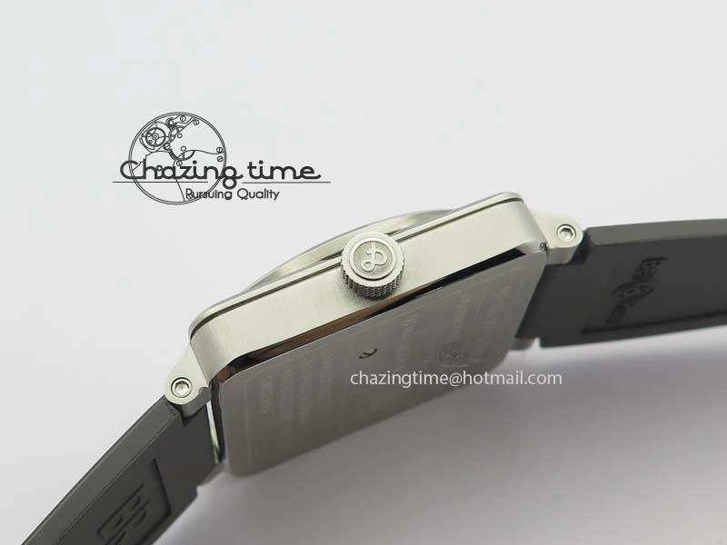 BR 03-92 SS 42MM Gray Dial On Gray Rubber Strap MIYOTA 9015