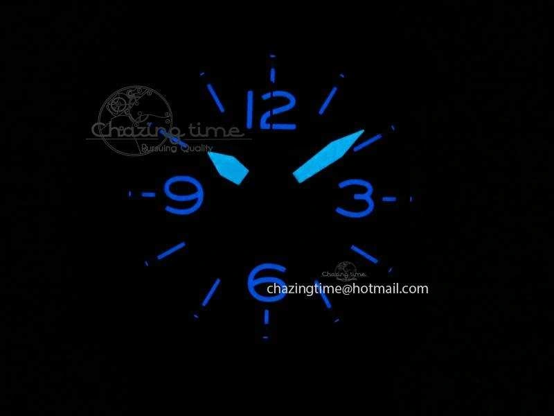 BR 03-92 SS Black Dial (Orange Sec Hand) 42MM On Black Rubber Strap MIYOTA 9015
