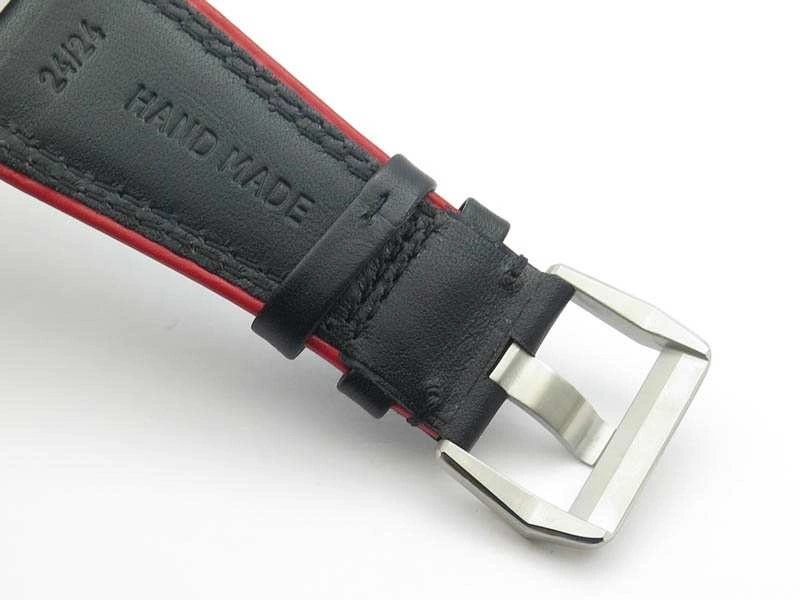 BR 03-92 SS Case 42.5mm Skeleton Dial RG Markers On Leather Strap MIYOTA 9015