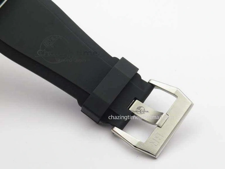 BR 03-92 SS Case V2 42.5mm Black Dial FAYETTE On Rubber Strap MIYOTA 9015