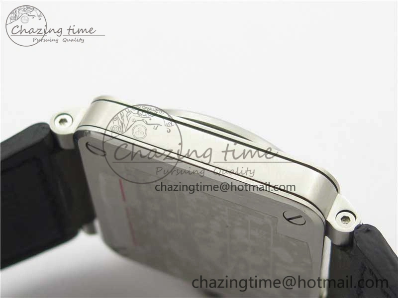 BR 03-92 SS Case V3 Best Edition Black Dial on Brown Leather Strap MIYOTA 9015