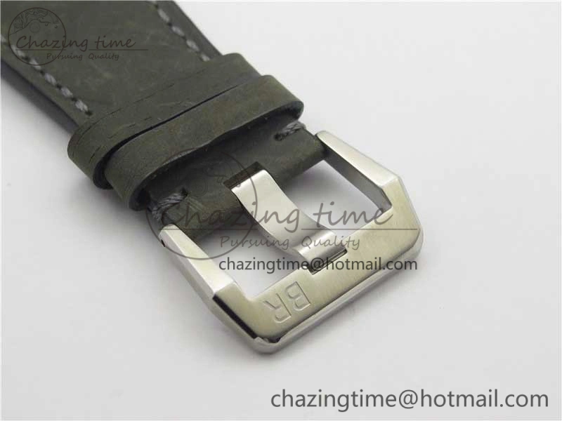 BR 03-92 SS Case V3 Best Edition Black Dial on Brown Leather Strap MIYOTA 9015