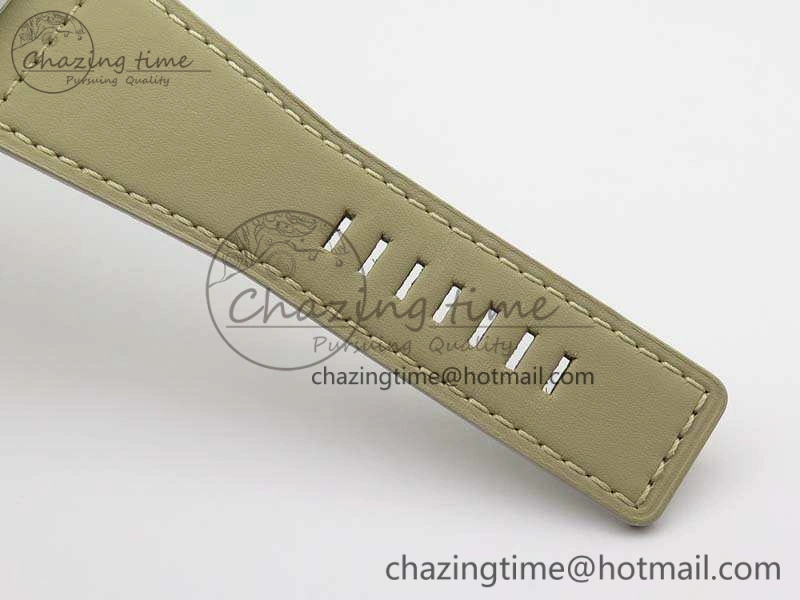 BR 03-92 SS Case V3 Cream Dial 42.5mm On Leather Strap MIYOTA 9015