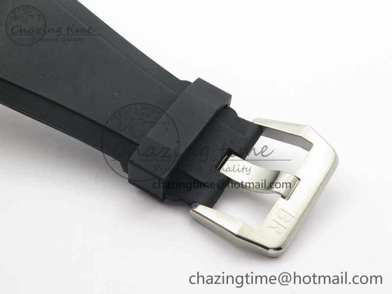 BR 03-92 SS Case V3 Gray Dial 42.5mm On Rubber Strap MIYOTA 9015