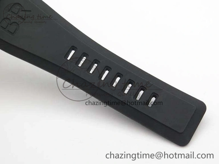 BR 03-92 SS Dark Gray Dial 42.5mm On Rubber Strap MIYOTA 9015 V3