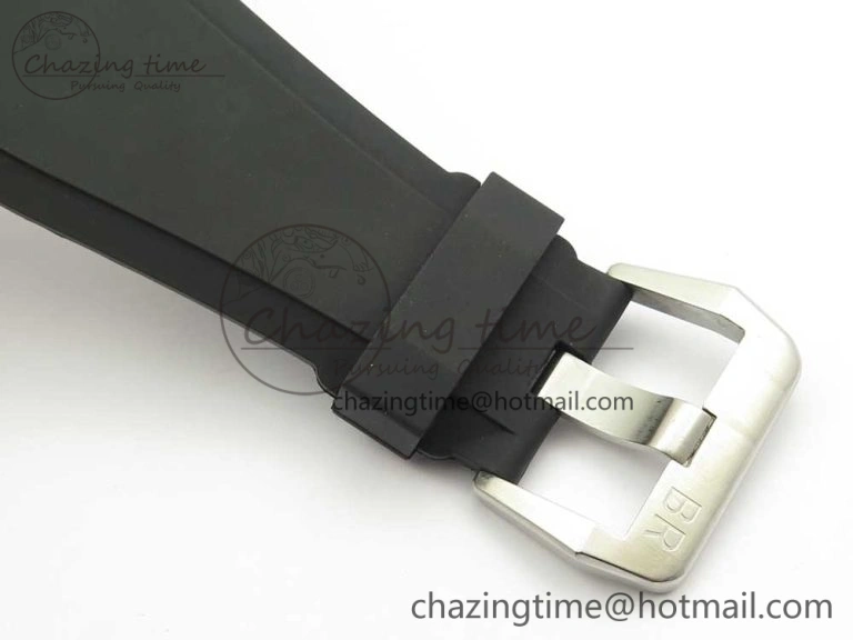 BR 03-92 Steel 1:1 Best Edition Black Apes Dial on Black Rubber Strap MIYOTA 9015 V3