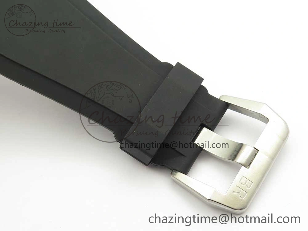 BR 03-92 Steel 1:1 Best Edition Black Apes Dial on Black Rubber Strap MIYOTA 9015 V3